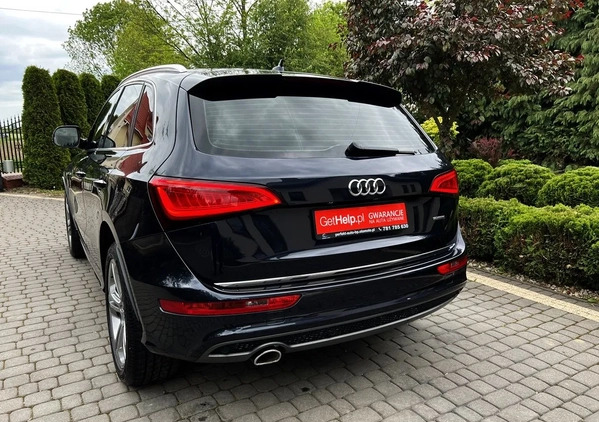 Audi Q5 cena 87800 przebieg: 199000, rok produkcji 2016 z Kolbuszowa małe 596